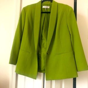 Pea green blazer